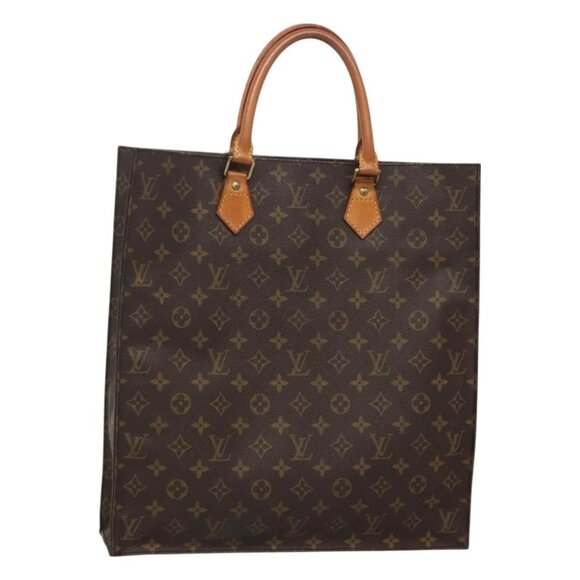 LOUIS VUITTON Monogram Sac Plat Hand Bag - Picture 1 of 16